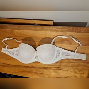 La Senza Convertable Bra White 34DD(E)